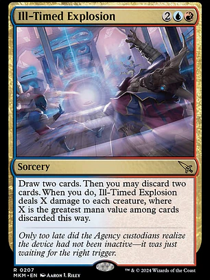 Ill-Timed Explosion (Murders at Karlov Manor)