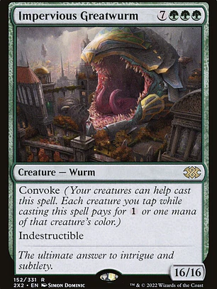 Impervious Greatwurm (Double Masters 2022)