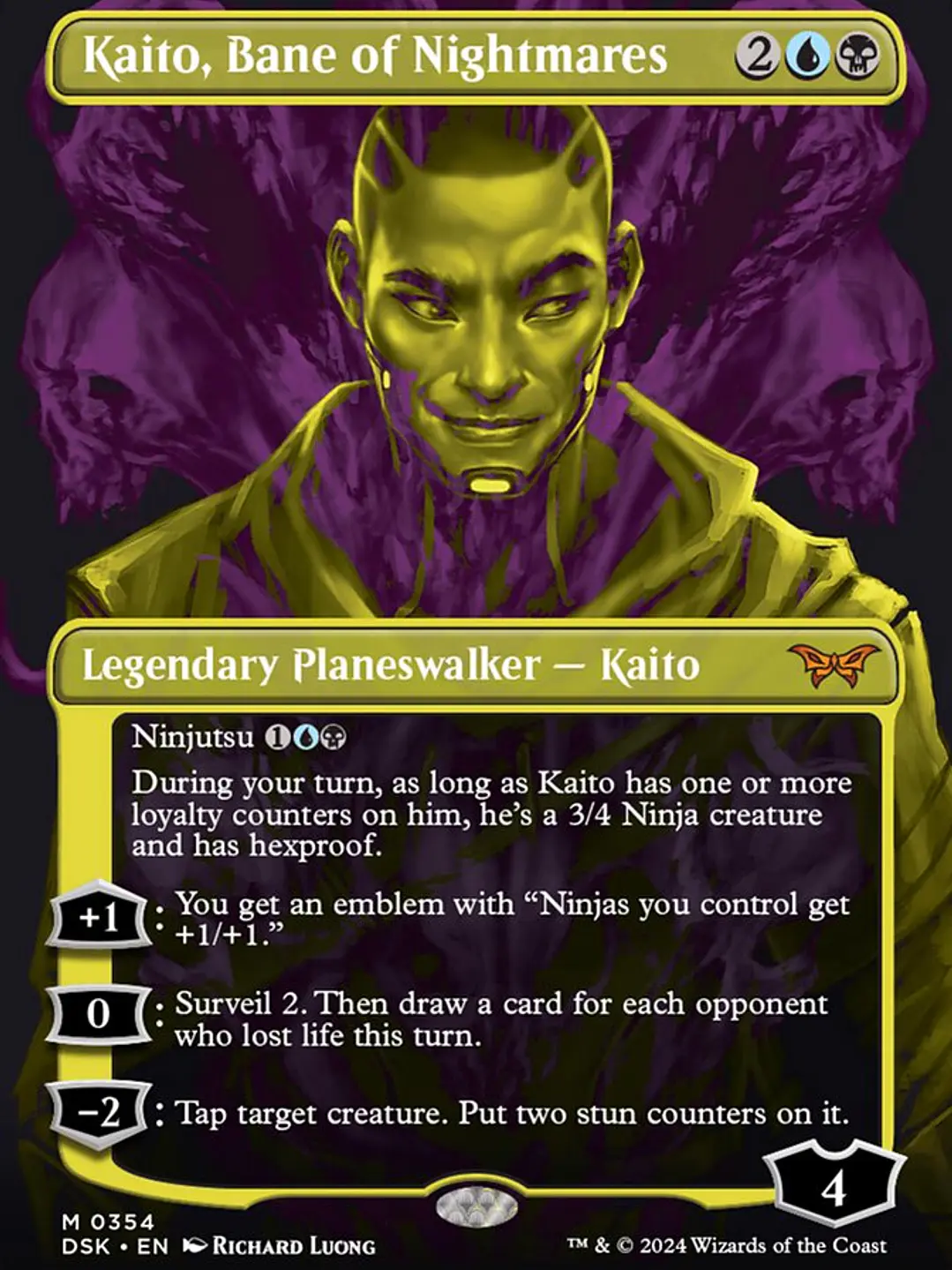 Kaito, Bane of Nightmares (Duskmourn: House of Horror) 1