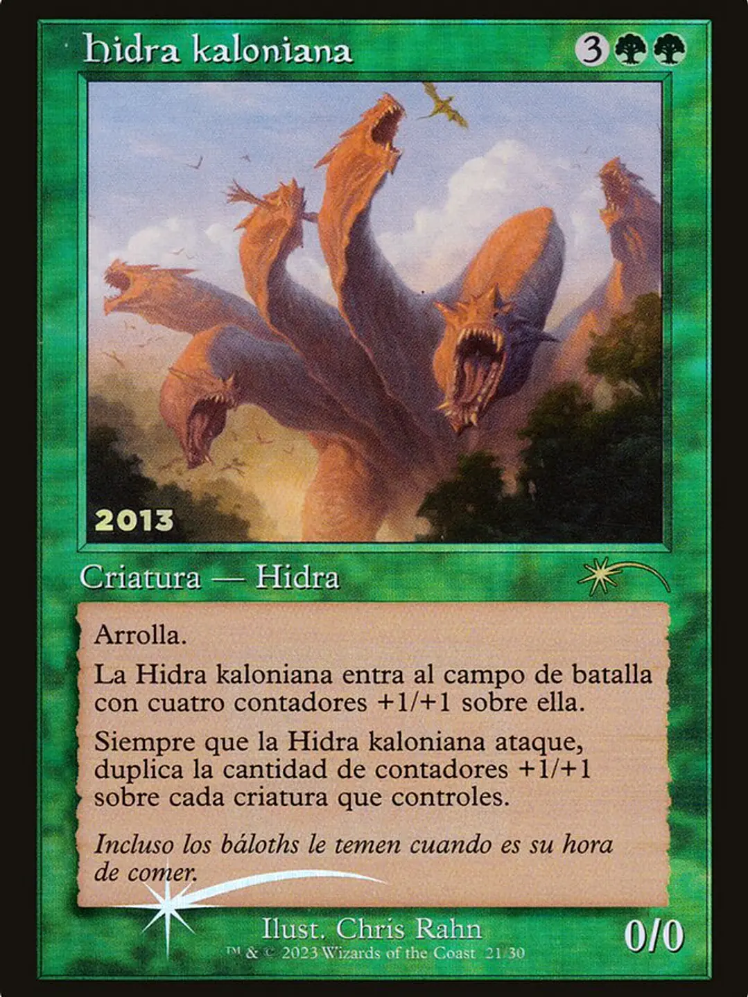 Kalonian Hydra (30th Anniversary Play Promos) 1