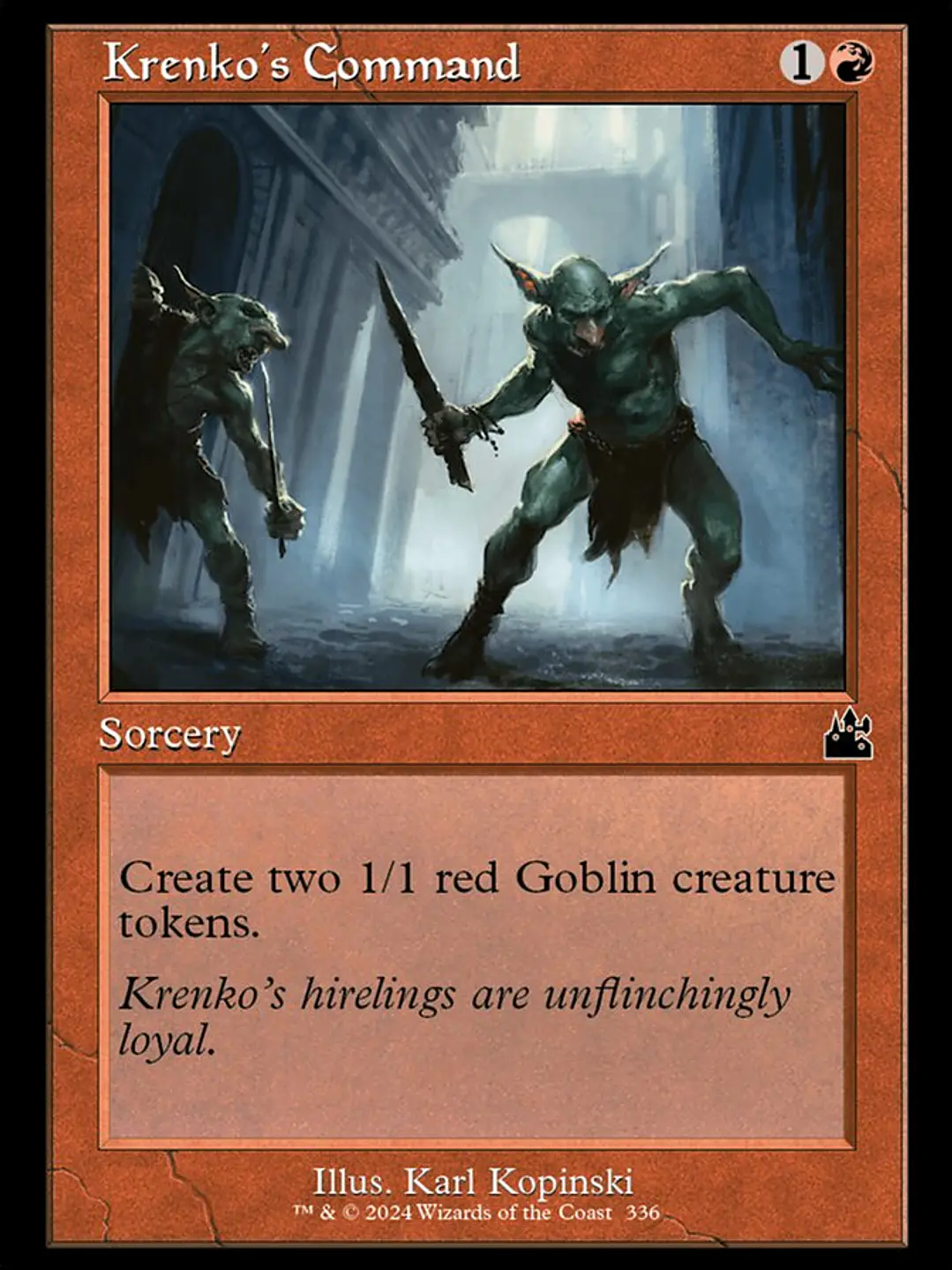 Krenko's Command (Ravnica Remastered) 1