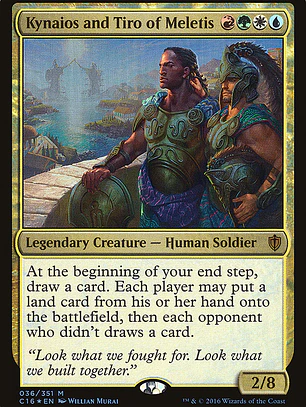 Kynaios and Tiro of Meletis (Commander 2016)