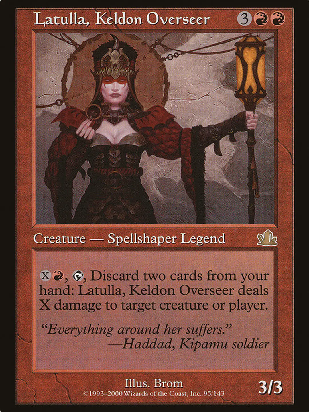 Latulla, Keldon Overseer (Prophecy) 1
