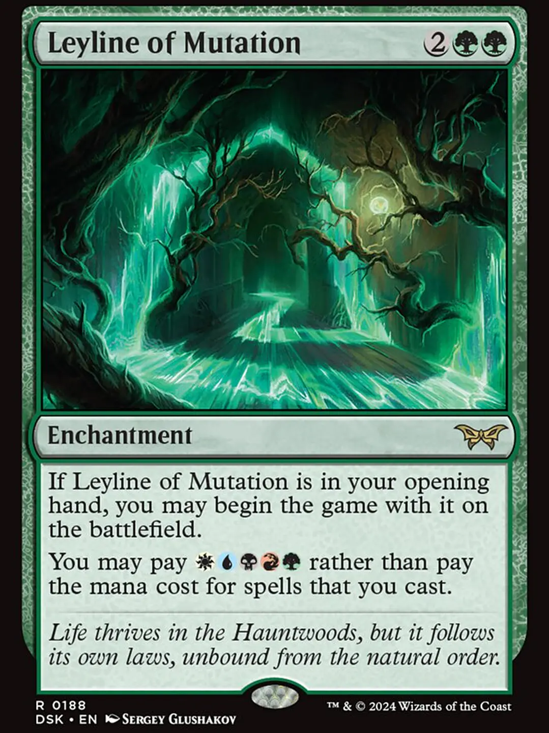 Leyline of Mutation (Duskmourn: House of Horror) 1