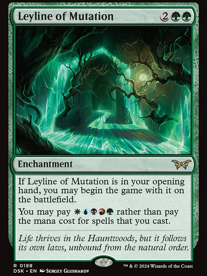 Leyline of Mutation (Duskmourn: House of Horror) 1