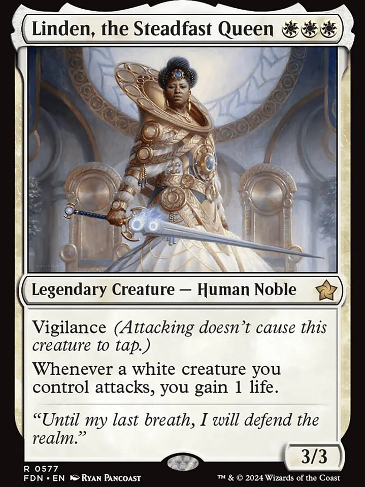 Linden, the Steadfast Queen (Foundations) 1