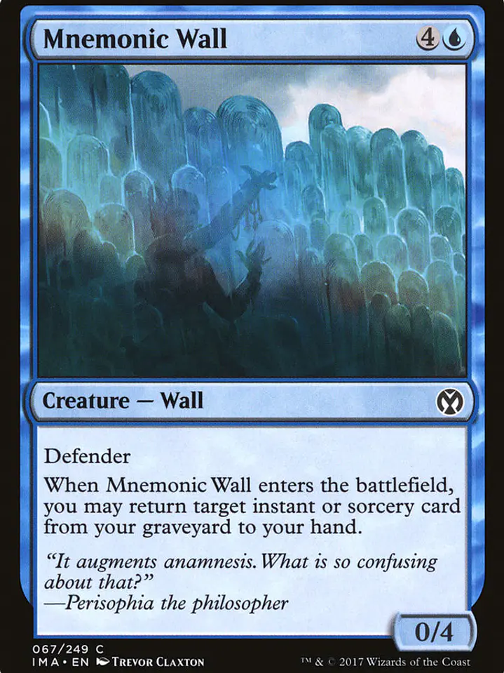 Mnemonic Wall (Iconic Masters) 1