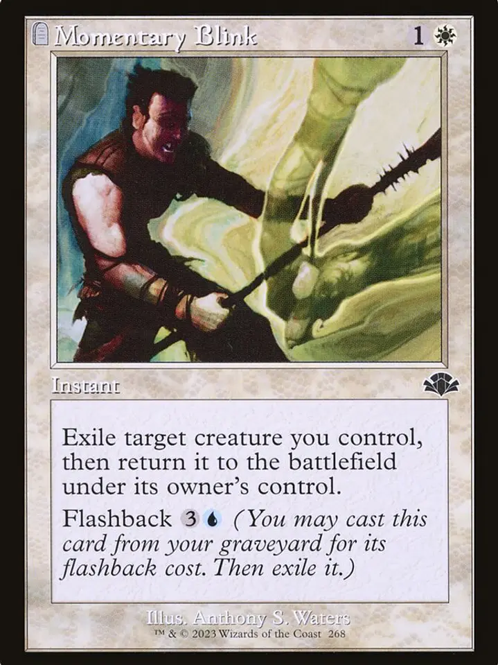 Momentary Blink (Dominaria Remastered) 1