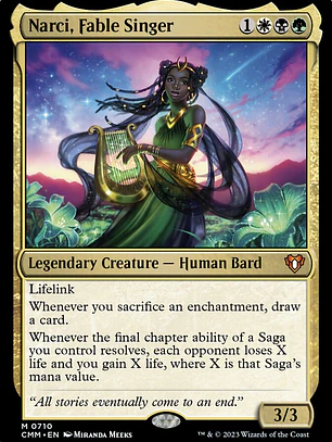 Narci, Fable Singer (Commander Masters)