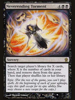 Neverending Torment (Saviors of Kamigawa)