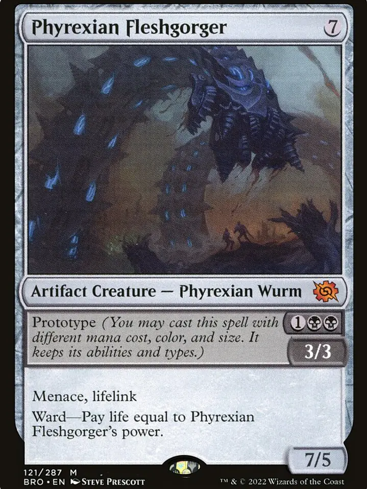 Phyrexian Fleshgorger (The Brothers' War) 1