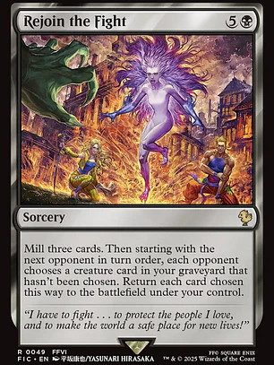 Rejoin the Fight (Final Fantasy Commander)