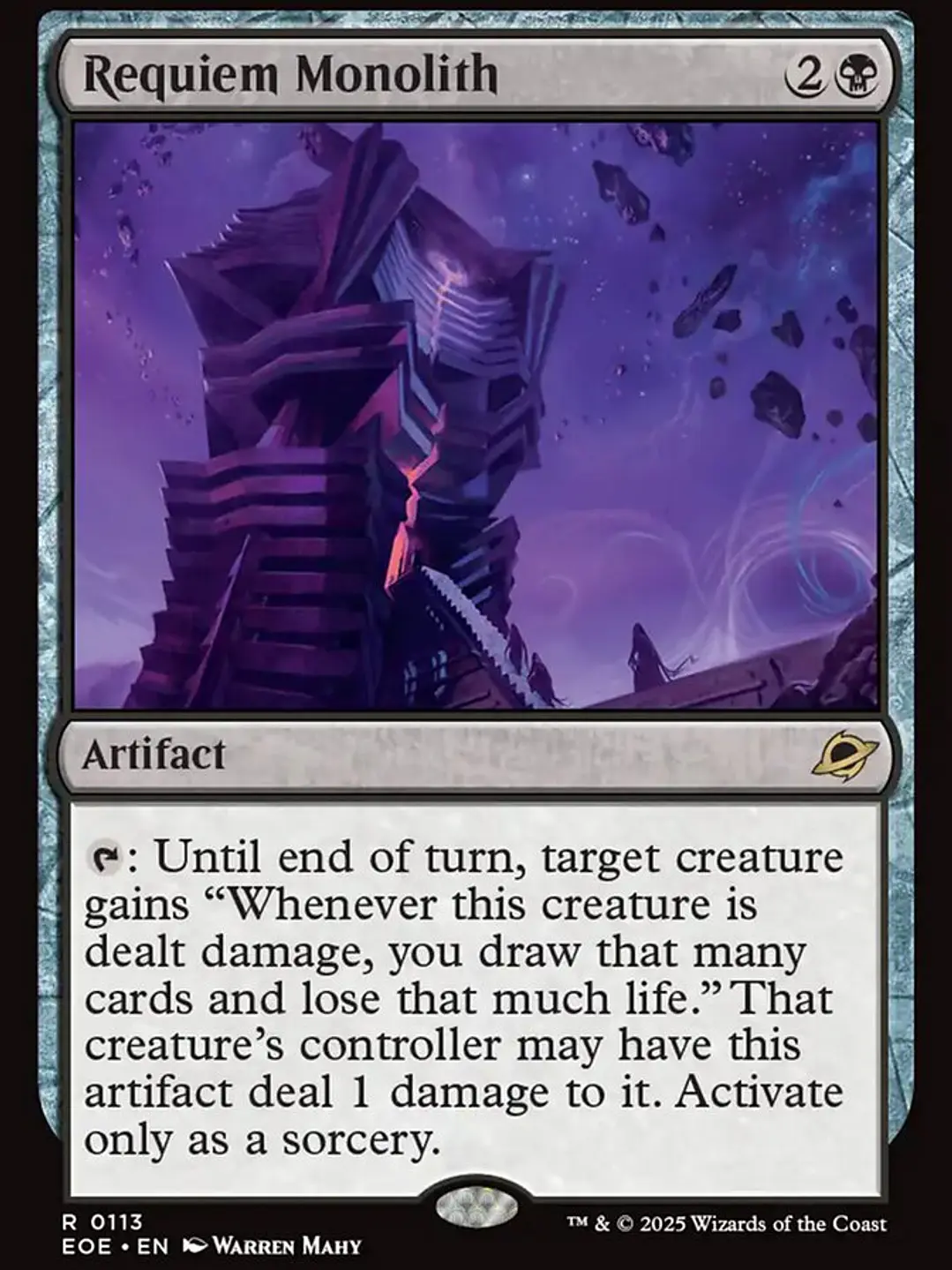 Requiem Monolith (Edge of Eternities) 1