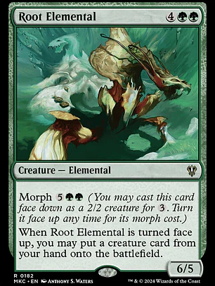 Root Elemental (Murders at Karlov Manor Commander)