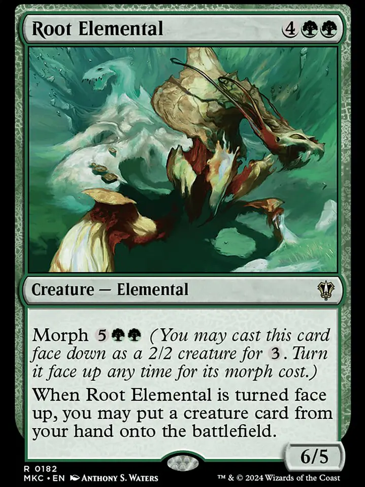 Root Elemental (Murders at Karlov Manor Commander) 1