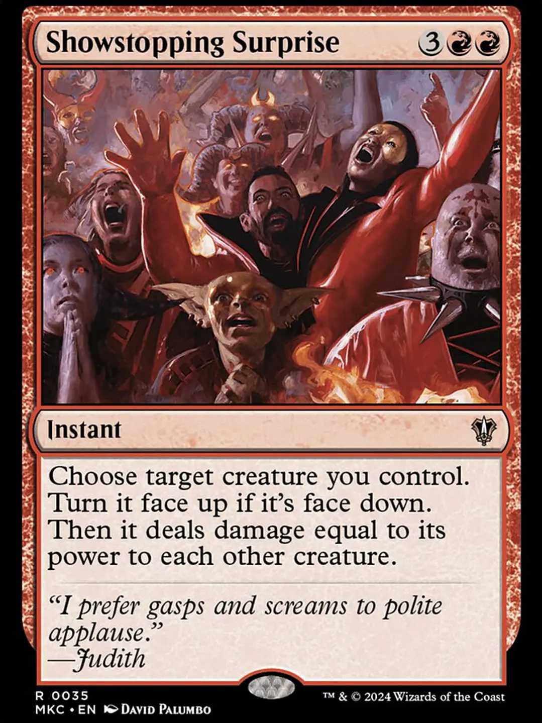 Showstopping Surprise (Murders at Karlov Manor Commander) 1