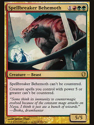 Spellbreaker Behemoth (Commander 2013)