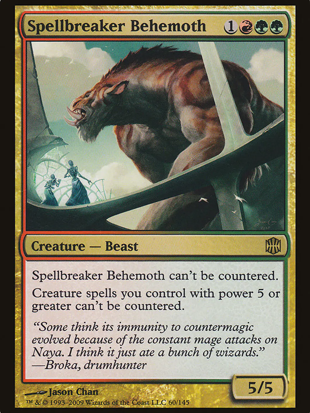 Spellbreaker Behemoth (Alara Reborn) 1