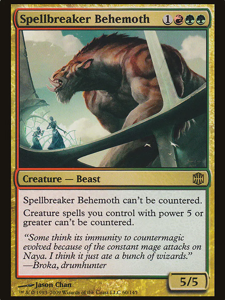Spellbreaker Behemoth (Alara Reborn) 1