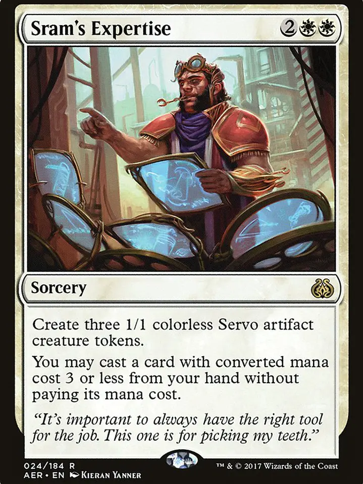 Sram's Expertise (Aether Revolt) 1