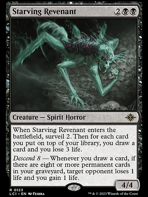 Starving Revenant (The Lost Caverns of Ixalan)