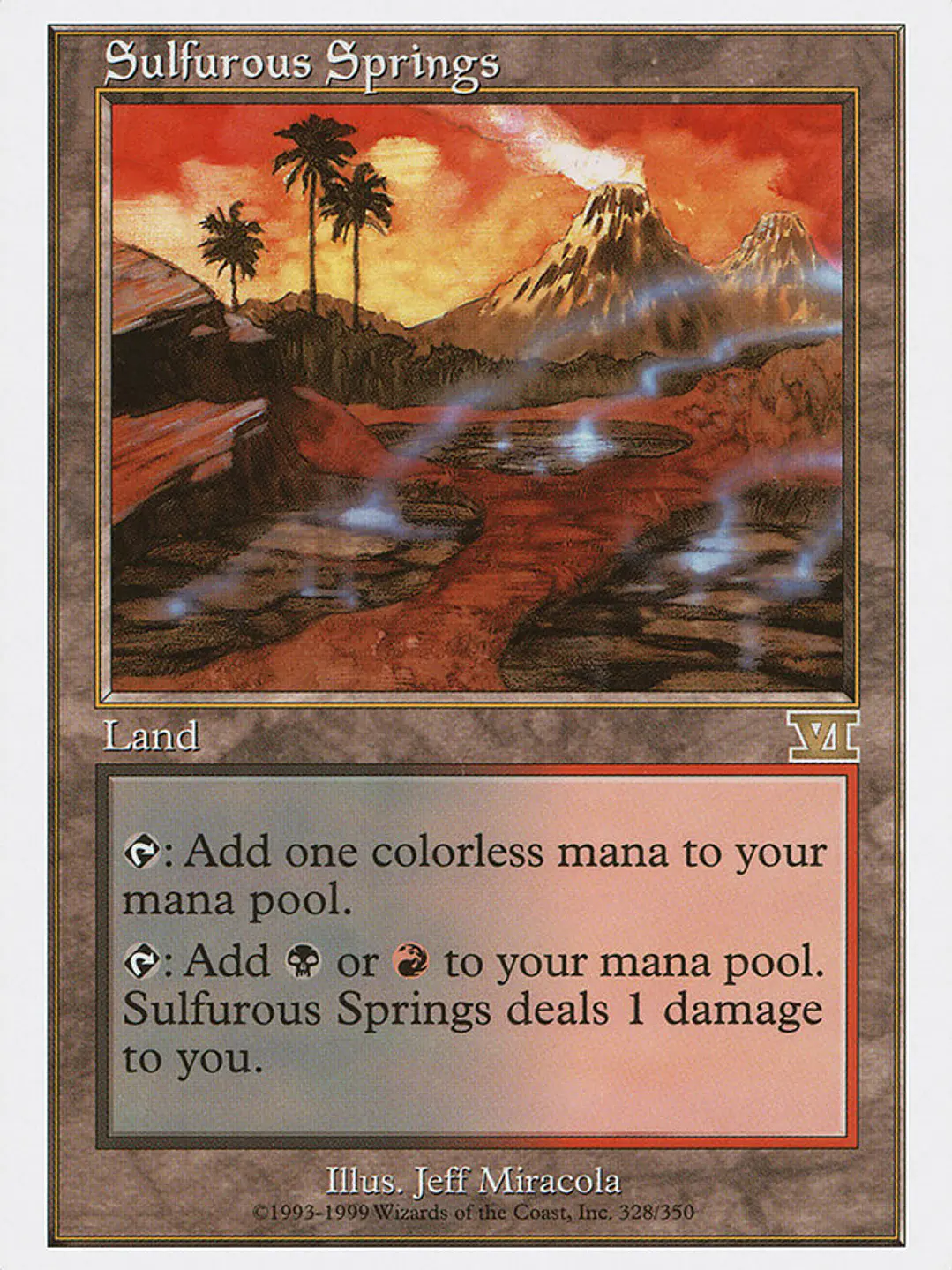 Sulfurous Springs (Classic Sixth Edition) 1