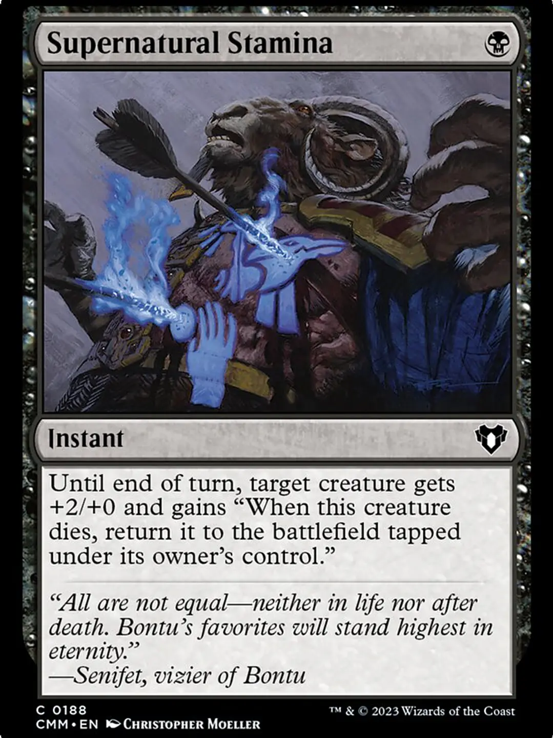 Supernatural Stamina (Commander Masters) 1