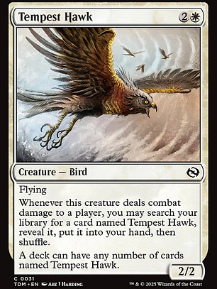Tempest Hawk (Tarkir: Dragonstorm)
