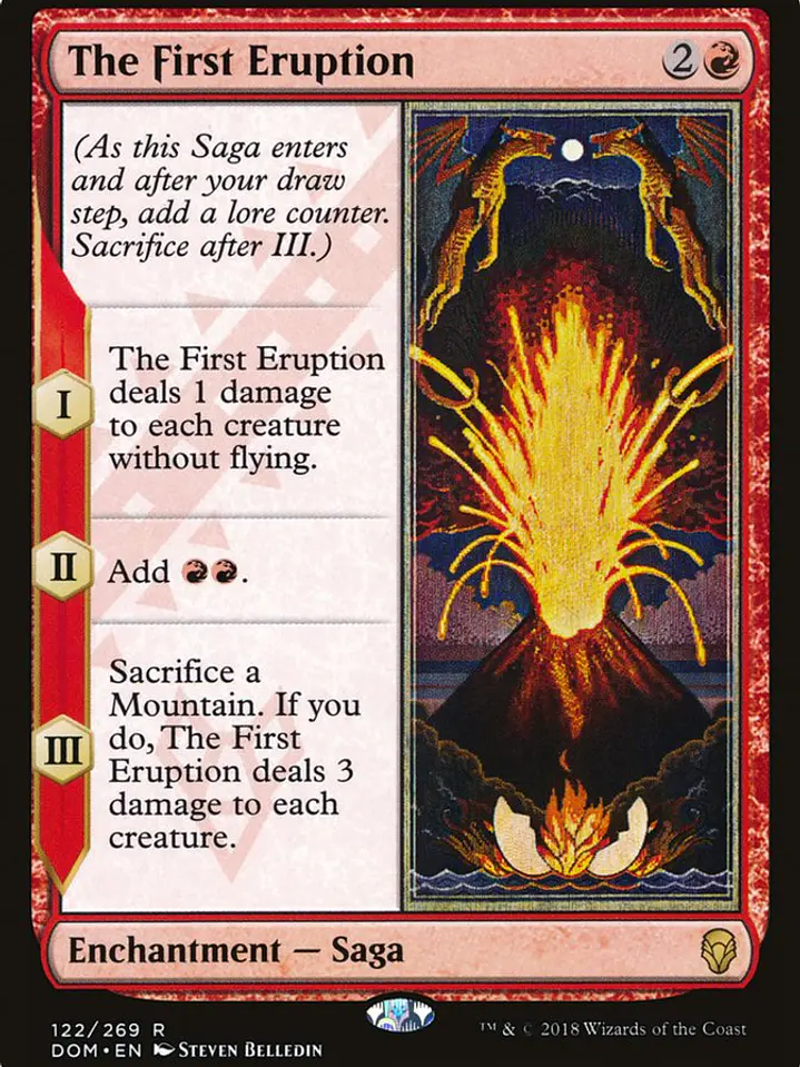 The First Eruption (Dominaria) 1