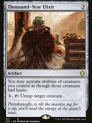 Thousand-Year Elixir (Commander 2021)