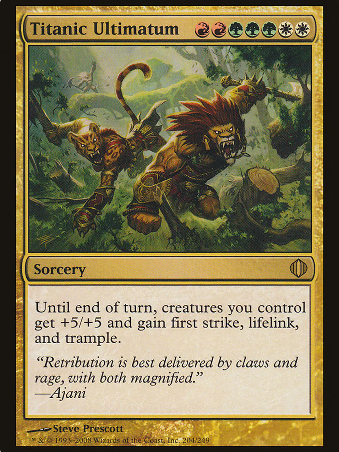 Titanic Ultimatum (Shards of Alara) 1