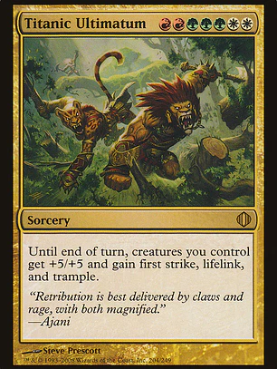 Titanic Ultimatum (Shards of Alara)