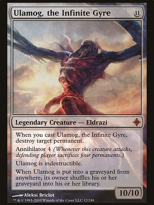 Ulamog, the Infinite Gyre (Rise of the Eldrazi)