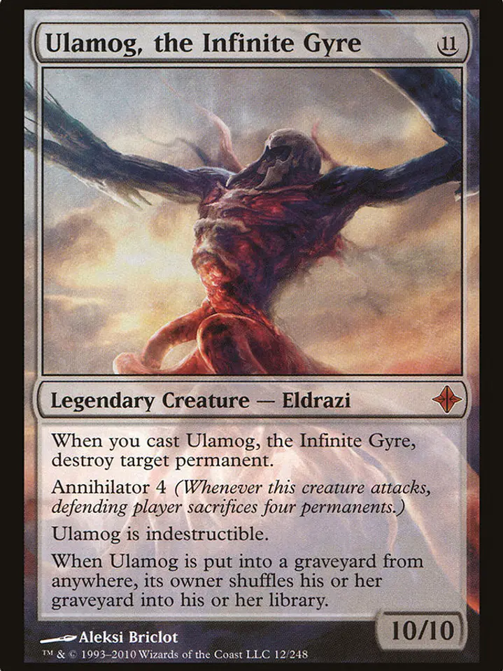 Ulamog, the Infinite Gyre (Rise of the Eldrazi) 1