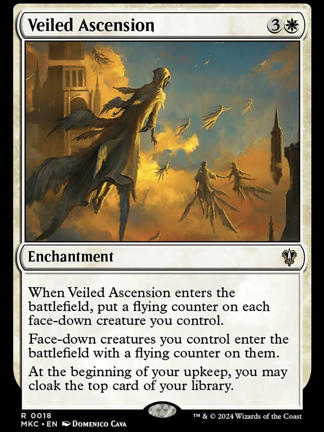 Veiled Ascension (Murders at Karlov Manor Commander) 1