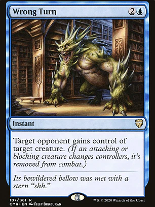 Wrong Turn (Commander Legends)