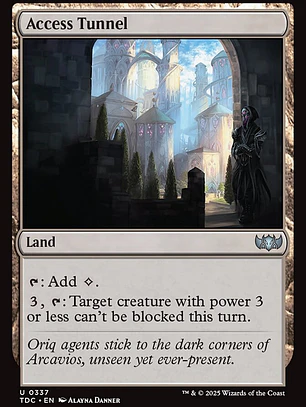 Access Tunnel (Tarkir: Dragonstorm Commander)