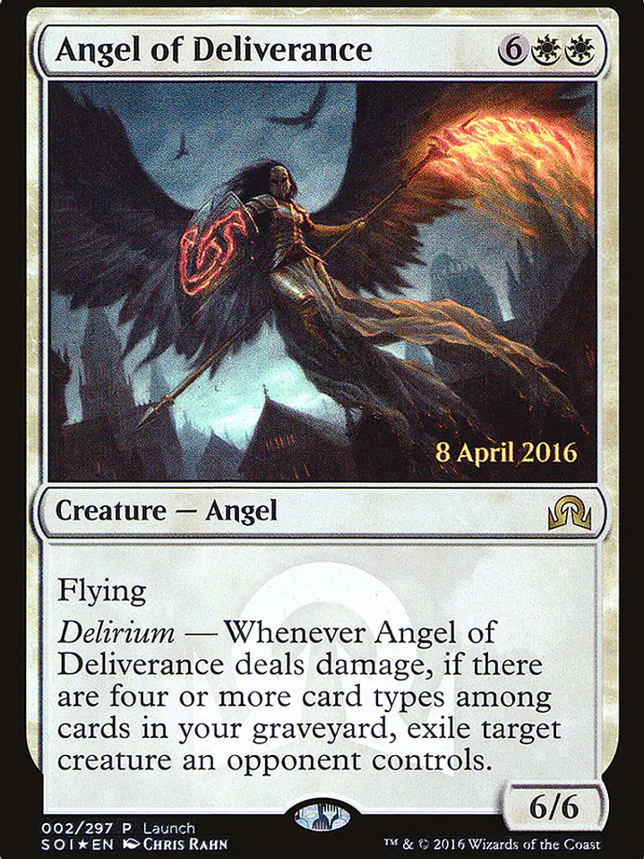 Angel of Deliverance (Shadows over Innistrad Promos) 1
