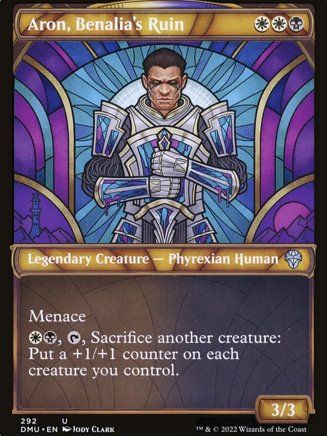Aron, Benalia's Ruin (Dominaria United) 1