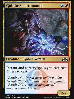 Goblin Electromancer (Guilds of Ravnica)