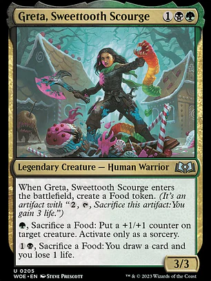 Greta, Sweettooth Scourge (Wilds of Eldraine)