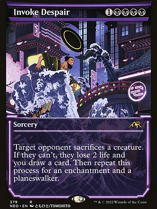 Invoke Despair (Kamigawa: Neon Dynasty)