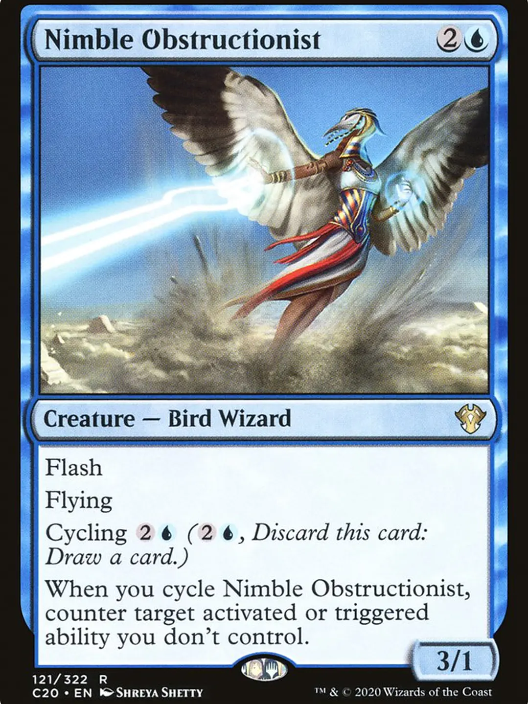 Nimble Obstructionist (Commander 2020) 1