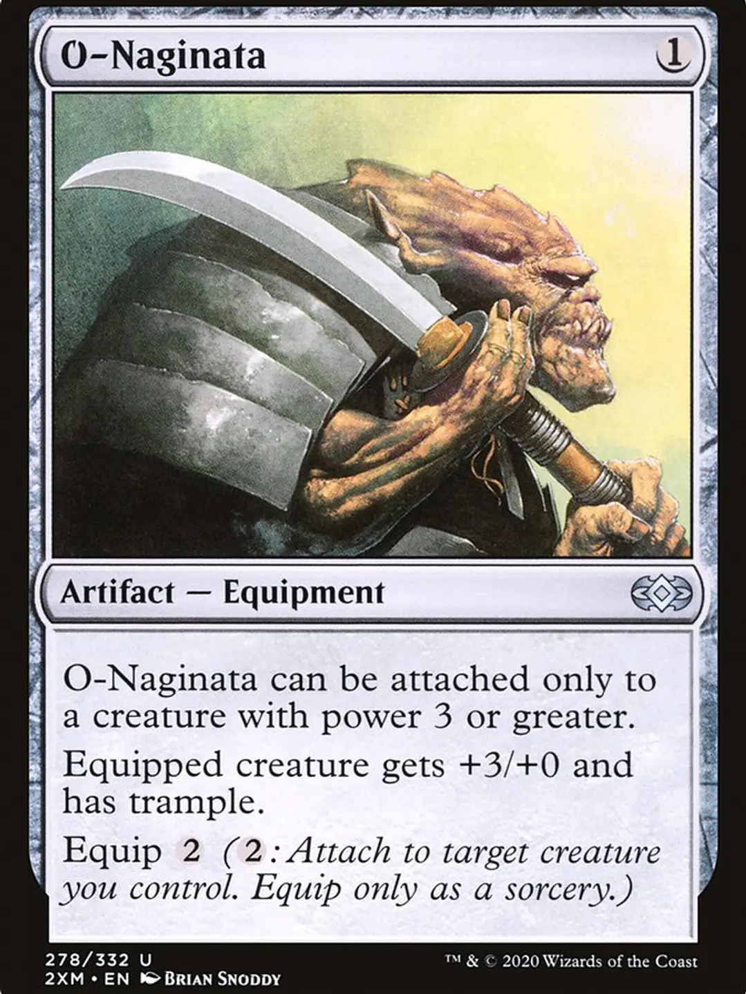 O-Naginata (Double Masters) 1