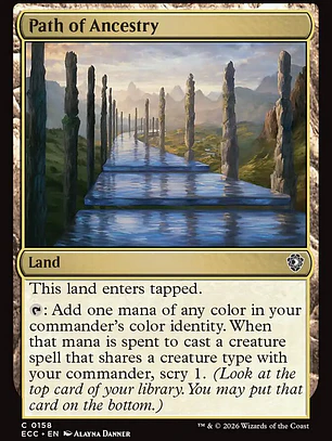 Path of Ancestry (Lorwyn Eclipsed Commander)