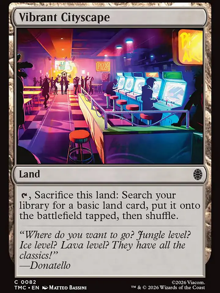 Vibrant Cityscape (Teenage Mutant Ninja Turtles Eternal) 1