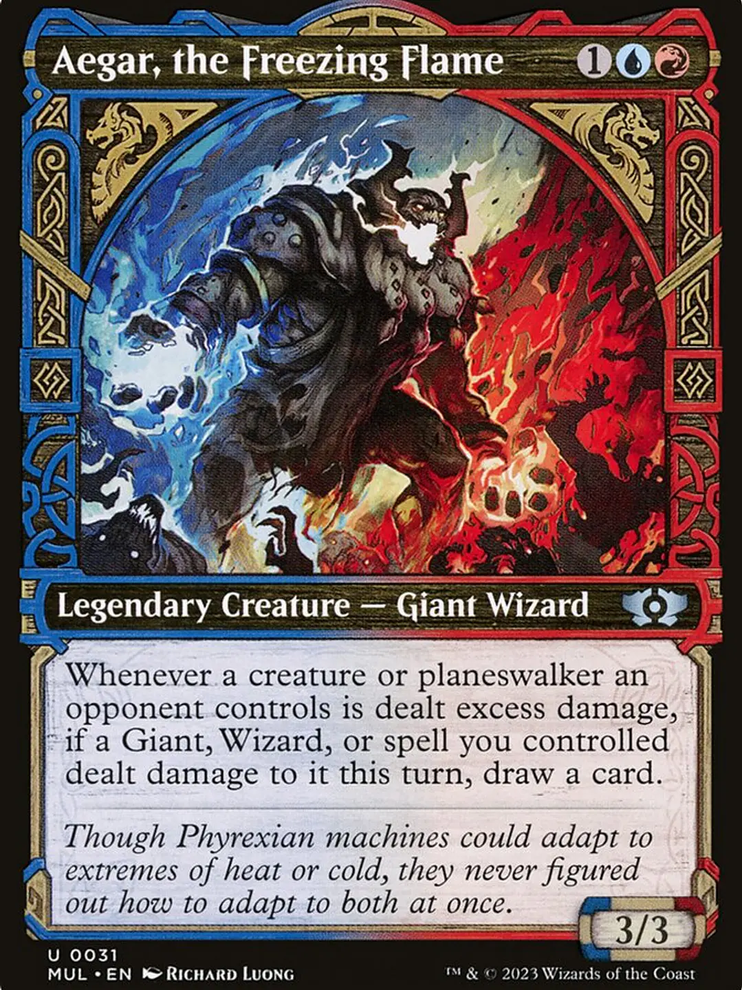 Aegar, the Freezing Flame (Multiverse Legends) 1