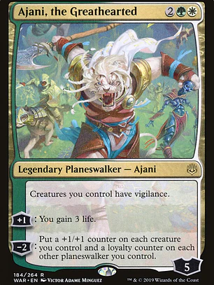 Ajani, the Greathearted (War of the Spark)