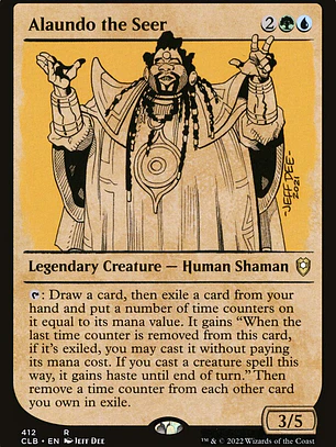 Alaundo the Seer (Commander Legends: Battle for Baldur's Gate)