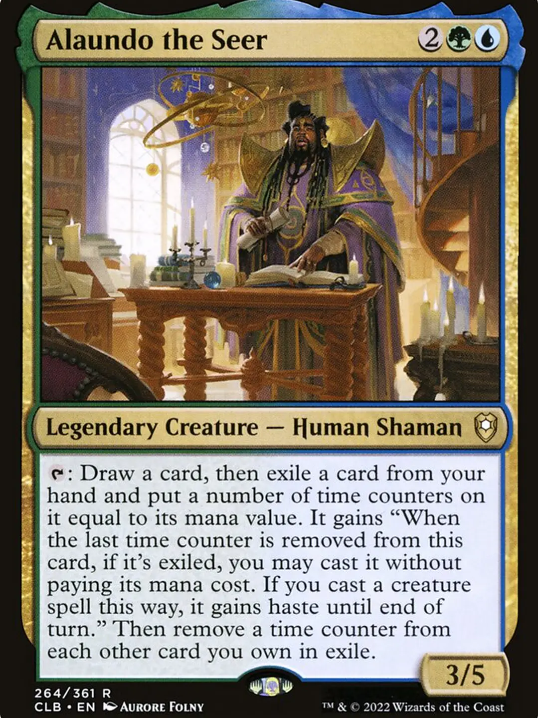 Alaundo the Seer (Commander Legends: Battle for Baldur's Gate) 1